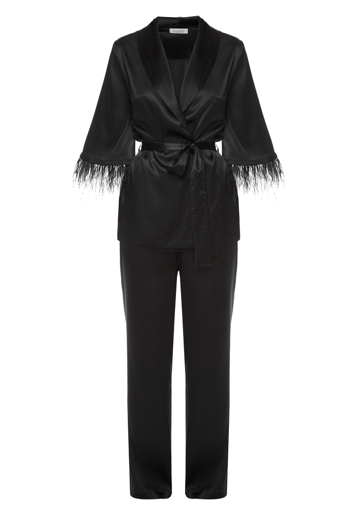 Пижамный костюм с брюками Suavite pajama-suit-with-trousers-ex409-bl-julie