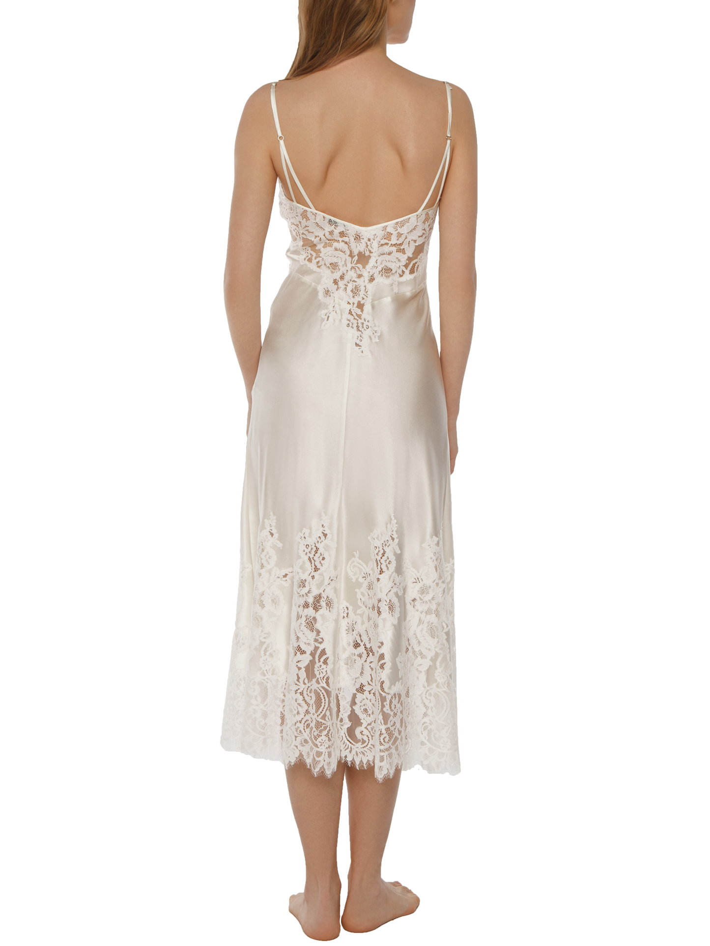 Suavite Midi Silk Nightdress