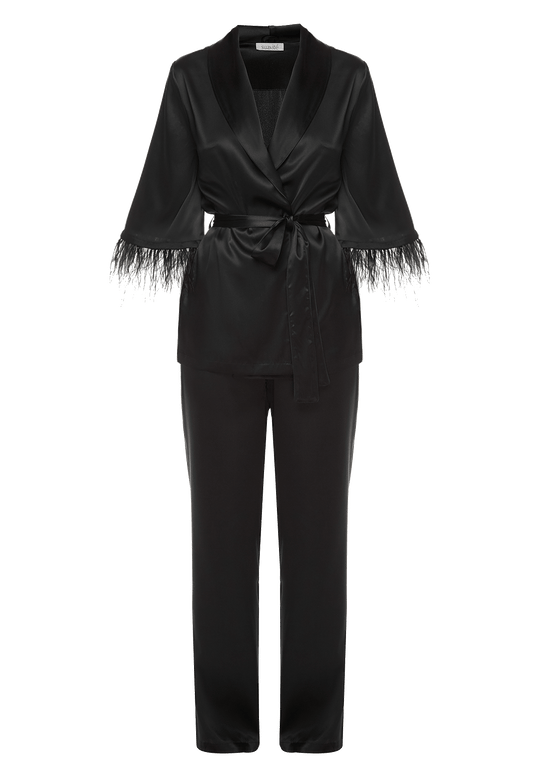 Пижамный костюм с брюками Suavite pajama-suit-with-trousers-ex409-bl-julie