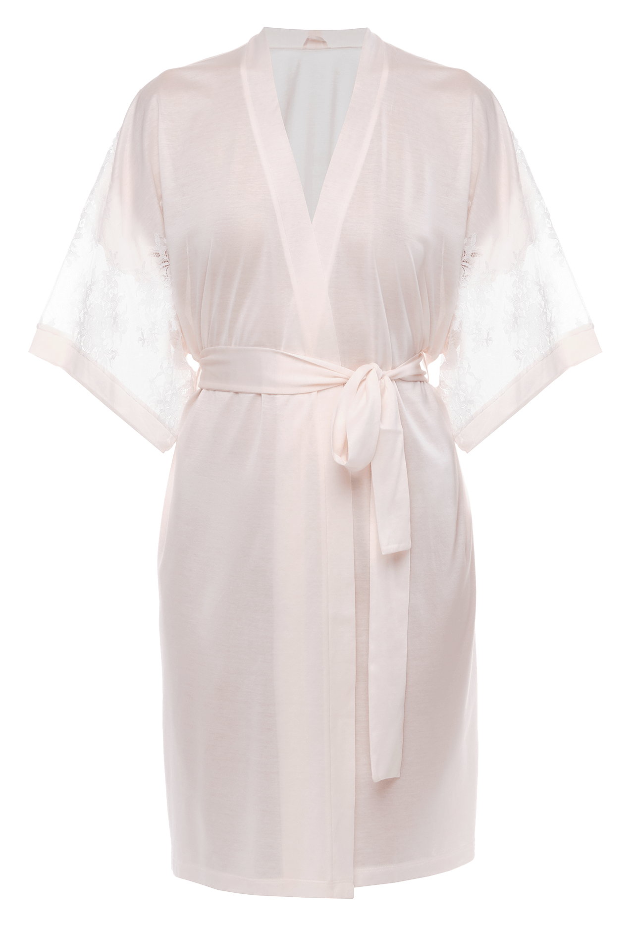 Короткий халат Suavite lace-short-robe-slp118-19-p-fleur-w