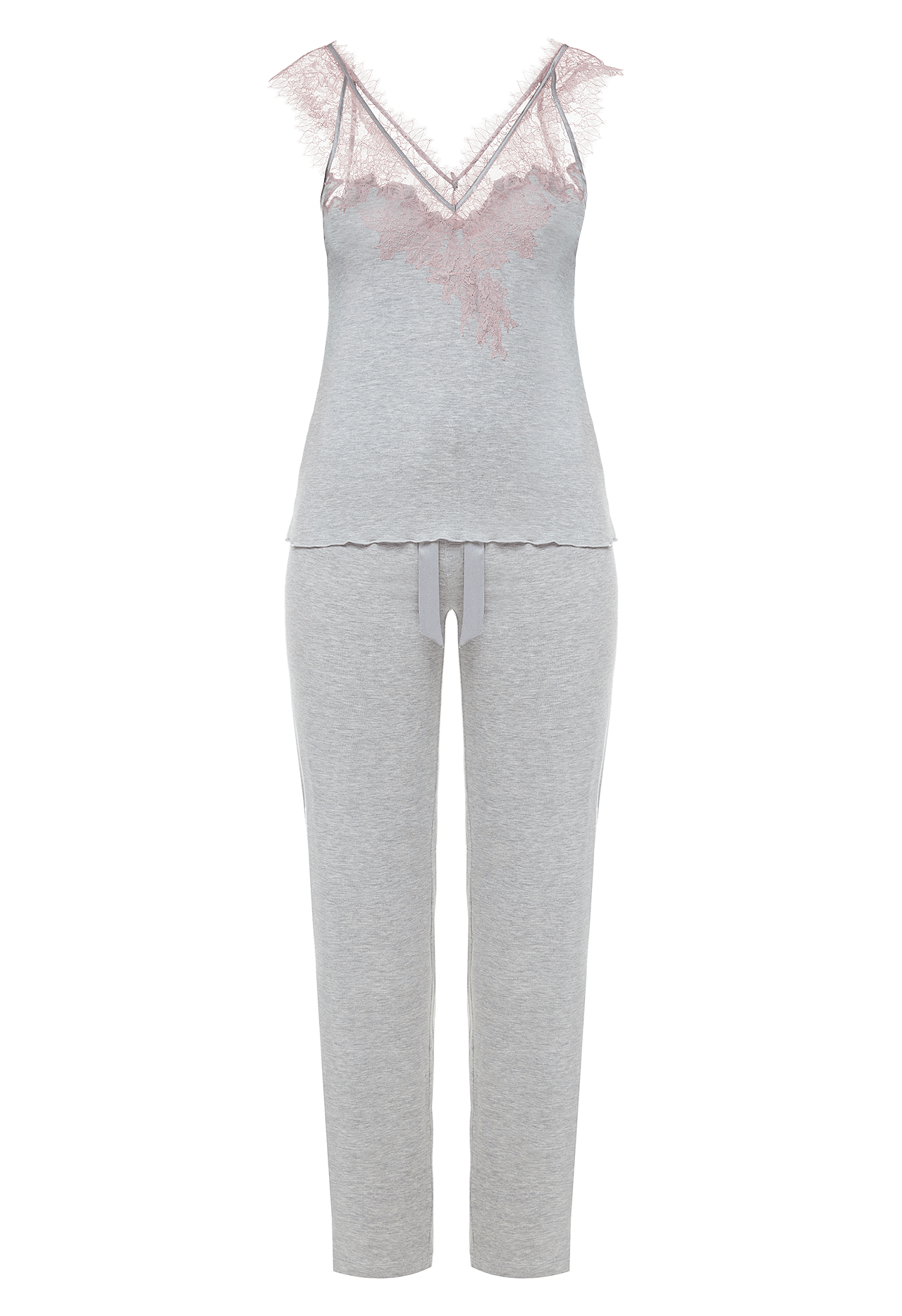 Пижама (топ, брюки) Suavite pajamas-long-set-slp41-19-g-deniz-w