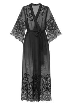 Длинный халат Suavite long-robe-ex403-bl-vanessa