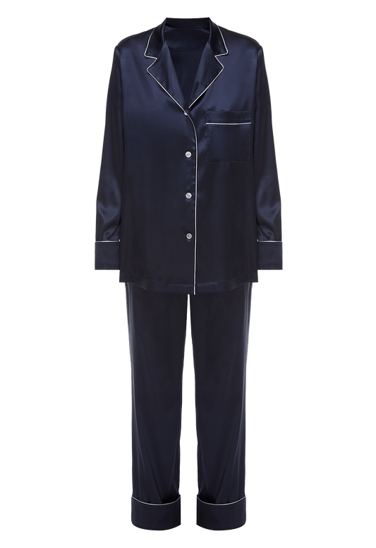 Пижамный костюм с брюками Suavite pajama-suit-with-trousers-ex412-blu-grace