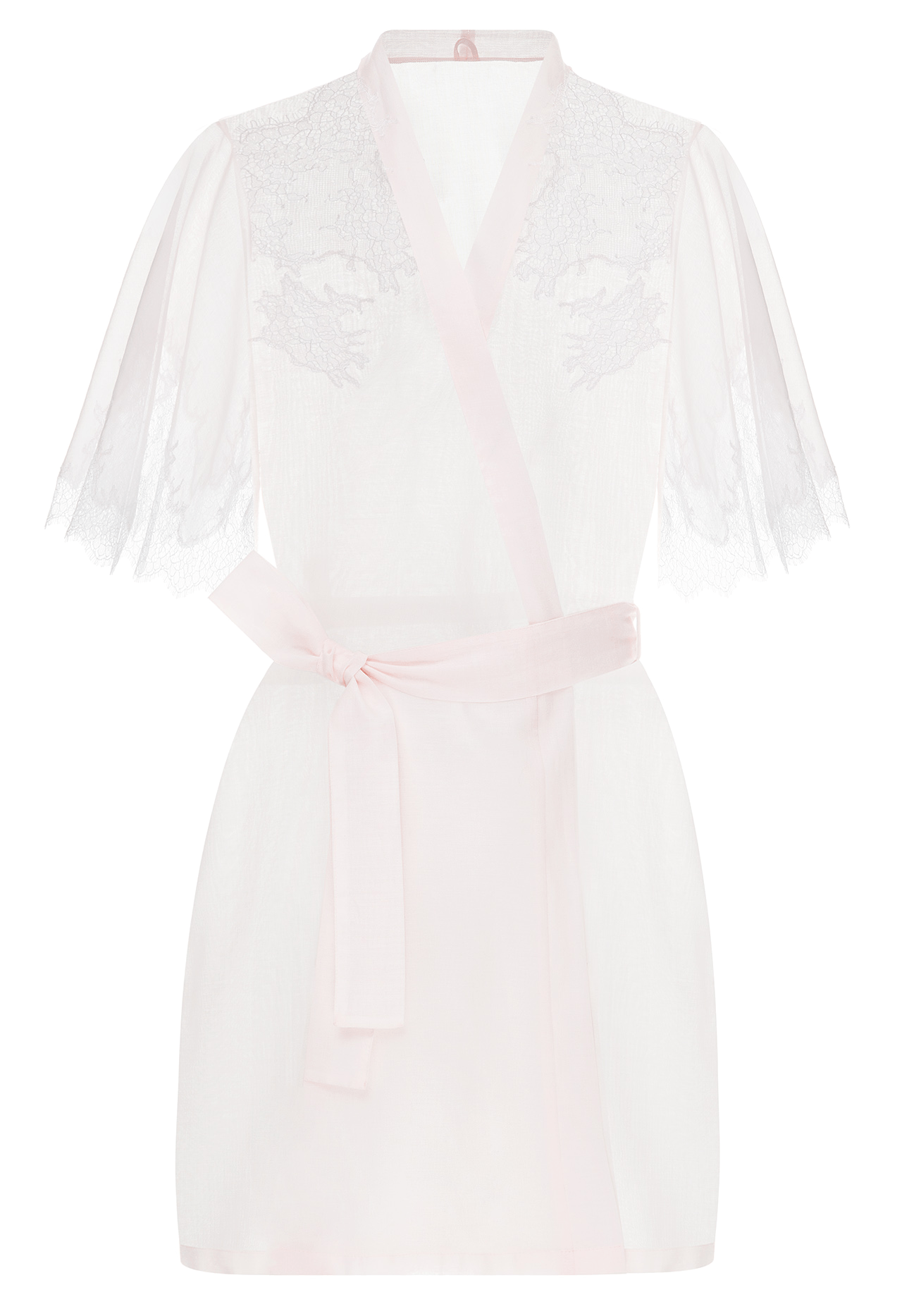 Халат Suavite lace-short-robe-slp85-19-p-virgin-w