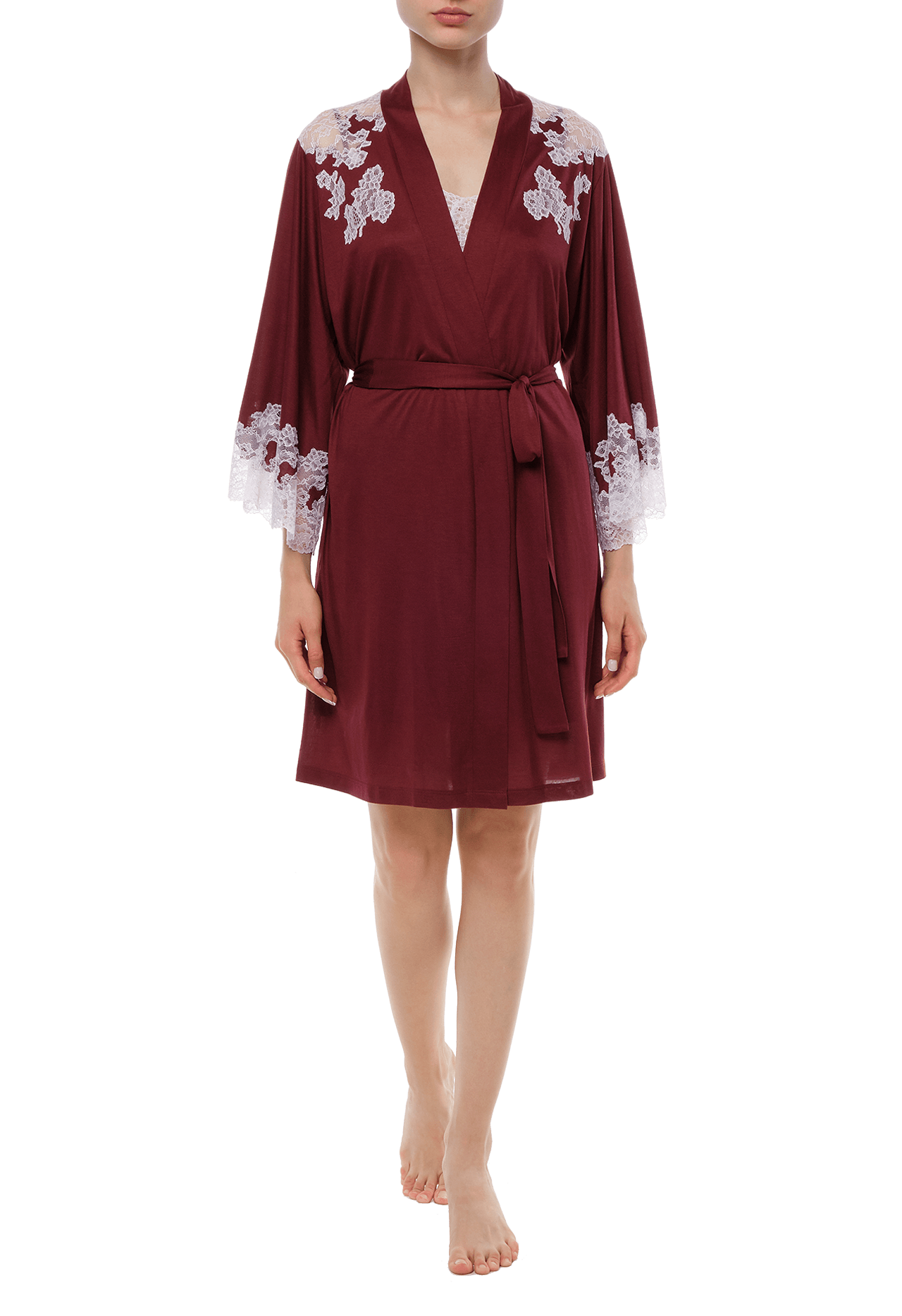 Короткий халат Suavite lace-short-robe-slp114-19-brd-meri-w