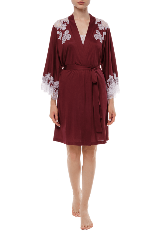 Короткий халат Suavite lace-short-robe-slp114-19-brd-meri-w