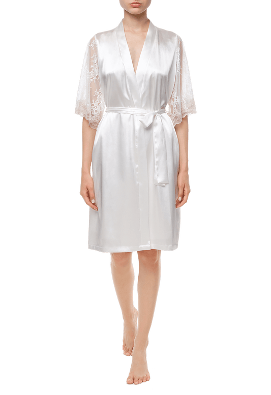 Короткий халат Suavite lace-short-robe-slp82-19-mw-bridget-w