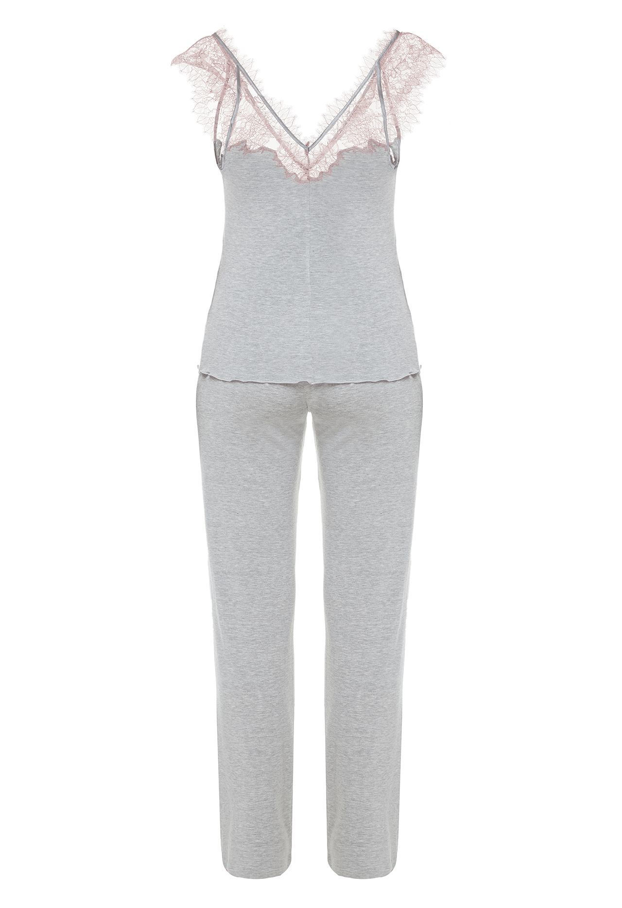 Пижама (топ, брюки) Suavite pajamas-long-set-slp41-19-g-deniz-w