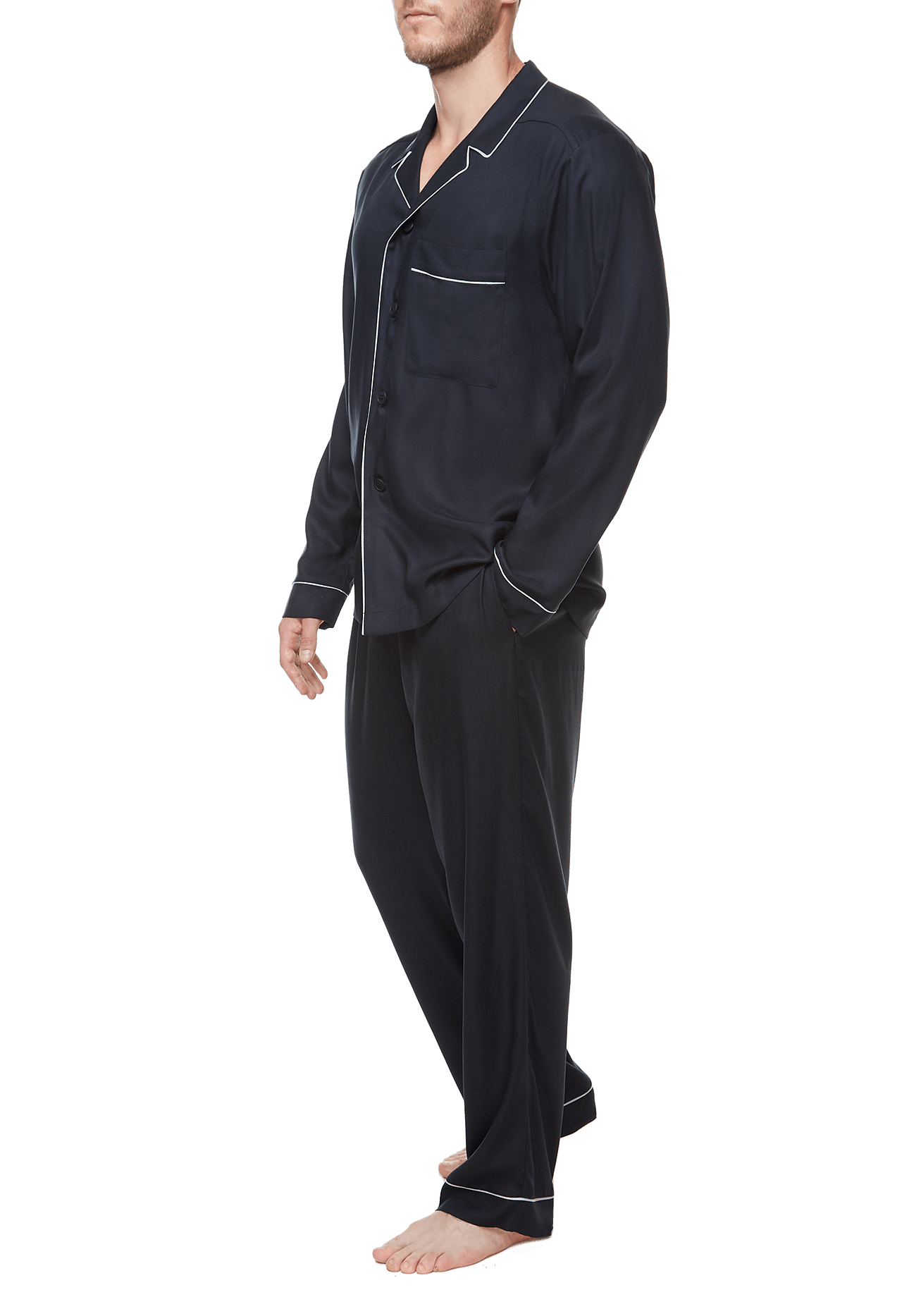 Пижама (рубашка, брюки) Suavite pajamas-men394-bl-1-4-11